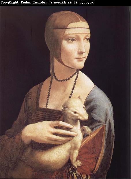 Leonardo  Da Vinci Lady with Emine